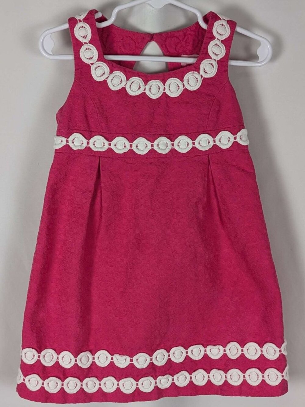 Lilly Pulitzer Girl's Pink Dress Size 4 Lined